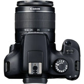 Canon EOS 4000D / Rebel T100 DSLR Camera + EF-S 18-55Mm Lens + Sandisk 64GB Memory Card +  Bundle (International Model)