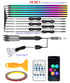 10/6/4/2/1 in 1 Car Full RGB LED Ambient Rainbow Light Strip/ USB Dream Symphon Music Atmosphere Lamp with App Remote Control