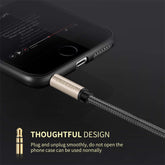 3.5Mm Male to Male Auxiliary Aux Stereo Professional Hifi Cable with Silver-Plating Copper Core, Gold Plated, Nylon Braid, Tangle-Free for for Audiophile/Musical Lovers Silver, 1M 3Ft