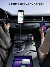 Car Charger USB C 90W 4-Port Car Phone Charger Compatible with Iphone 17/16/15/14/13/12 Pro Max plus [A Must for Family Travel] Super Fast Charging Cigarette Lighter Adapter Port