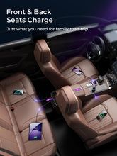 Car Charger USB C 90W 4-Port Car Phone Charger Compatible with Iphone 17/16/15/14/13/12 Pro Max plus [A Must for Family Travel] Super Fast Charging Cigarette Lighter Adapter Port