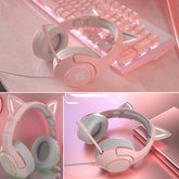 Head-Mounted Gaming Gaming Cute Girls Wired Computer Headset